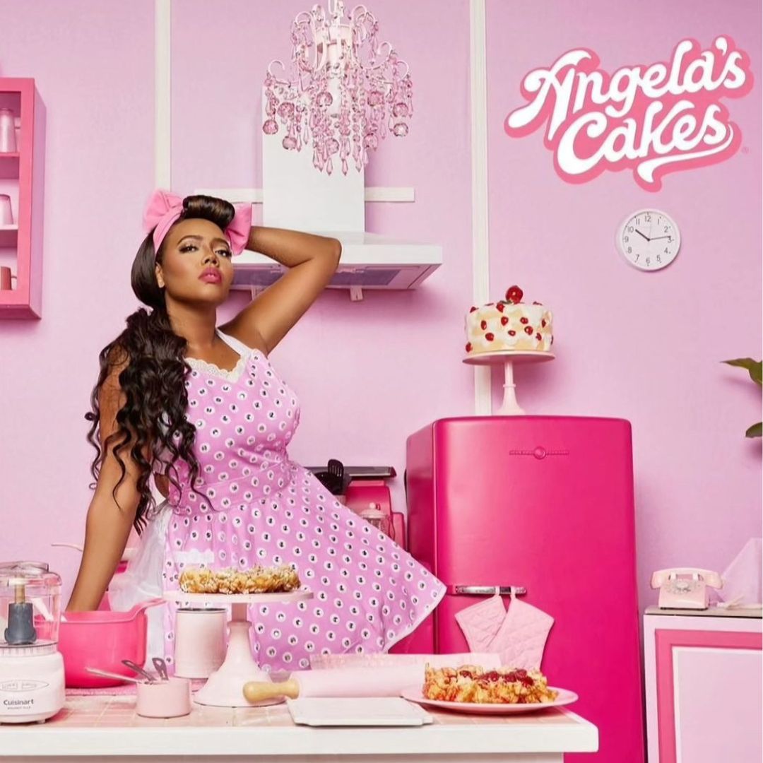 "A Powerhouse Collaboration: Angela Simmons, Pinky Cole, and Sugar Factory Bring Vegan Cake Mix to the Table"