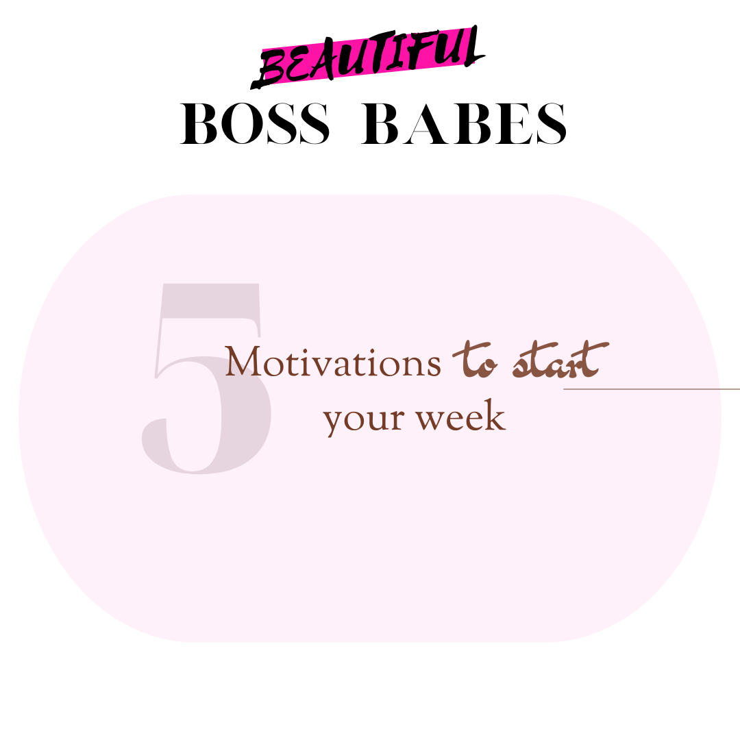Motivation For A Successful Week!